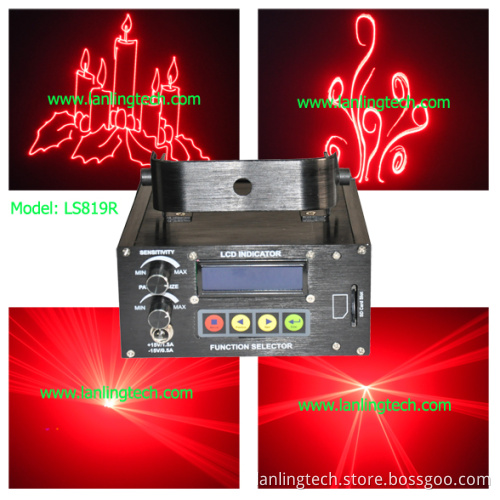 Mini Animation Laser Stage Light SD Card